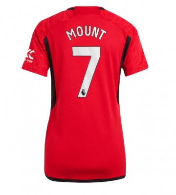 Manchester United Mason Mount #7 Hemmatröja Kvinnor 2023-24 Kortärmad